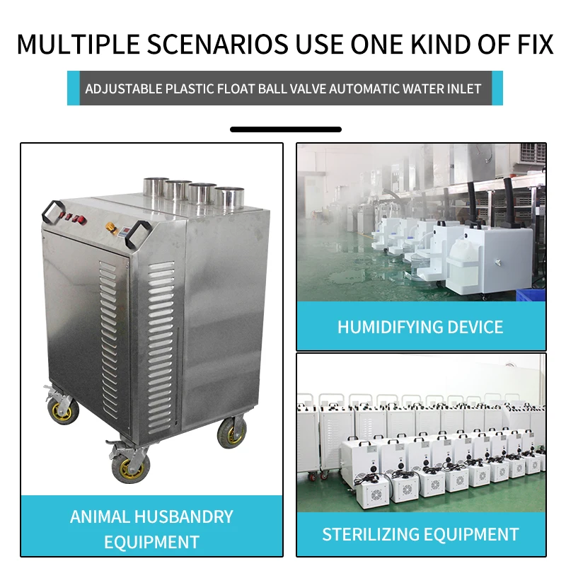 Plastic Transparent Float Valve Adjustable Water Tank Water Tower Float / Can Be Installed With Any Angle Threaded Float Switch