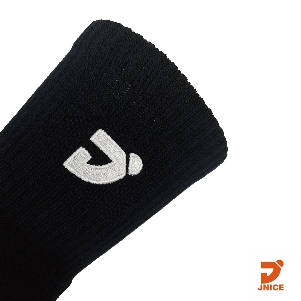 White/black seamless badminton socks