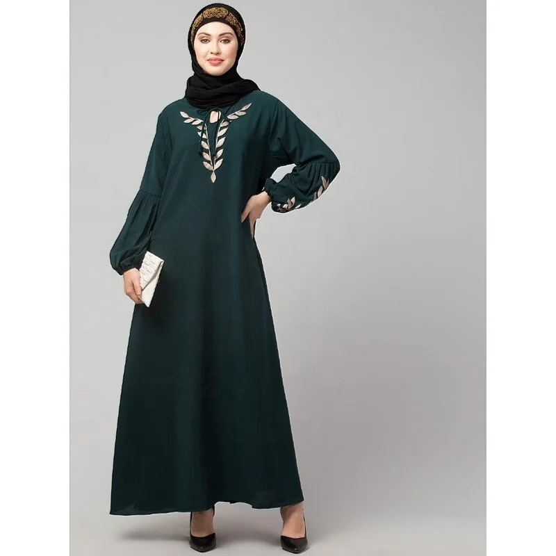 2022 Modern Fashion Set Matching Chiffon Kimono Dubai Turkey Kaftan Open Abaya Muslim Dresses