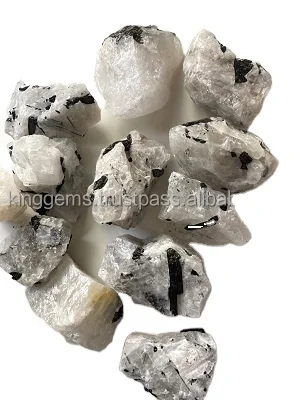 BEST SELLING WHOLESALE NATURAL TOURMALINE WITH QUARTZ ROUGH STONE FOR REIKI HEALING STONE MEDITATION JASPER  RAW TUMBLED STONE