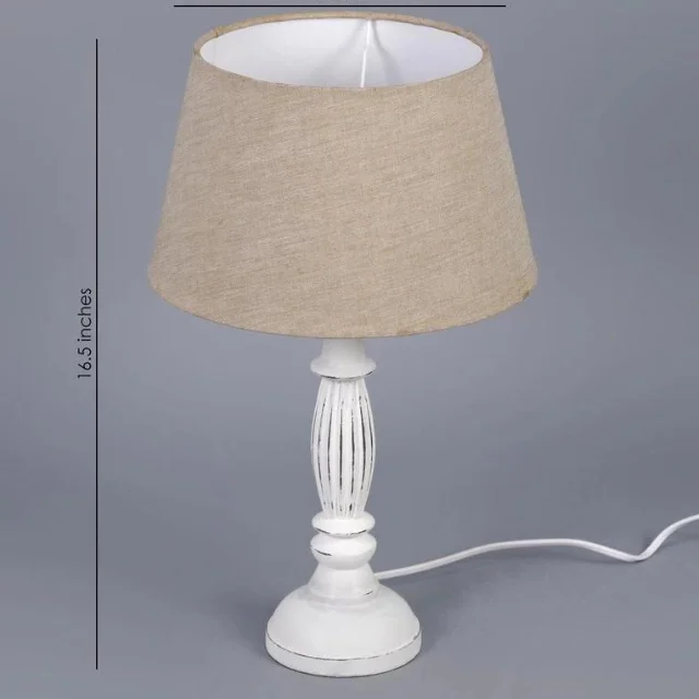 Stylish Amelia Table Lamp Featuring a Sleek White Base - Perfect for Adding a Touch of Class to Any Room
