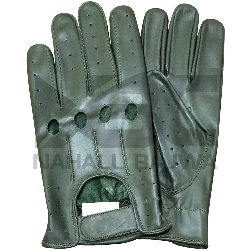 2022 New Fashion Hot Sale Leather Driving Gloves Men Plain Genuine Leather Warm Gloves At Cheap Price