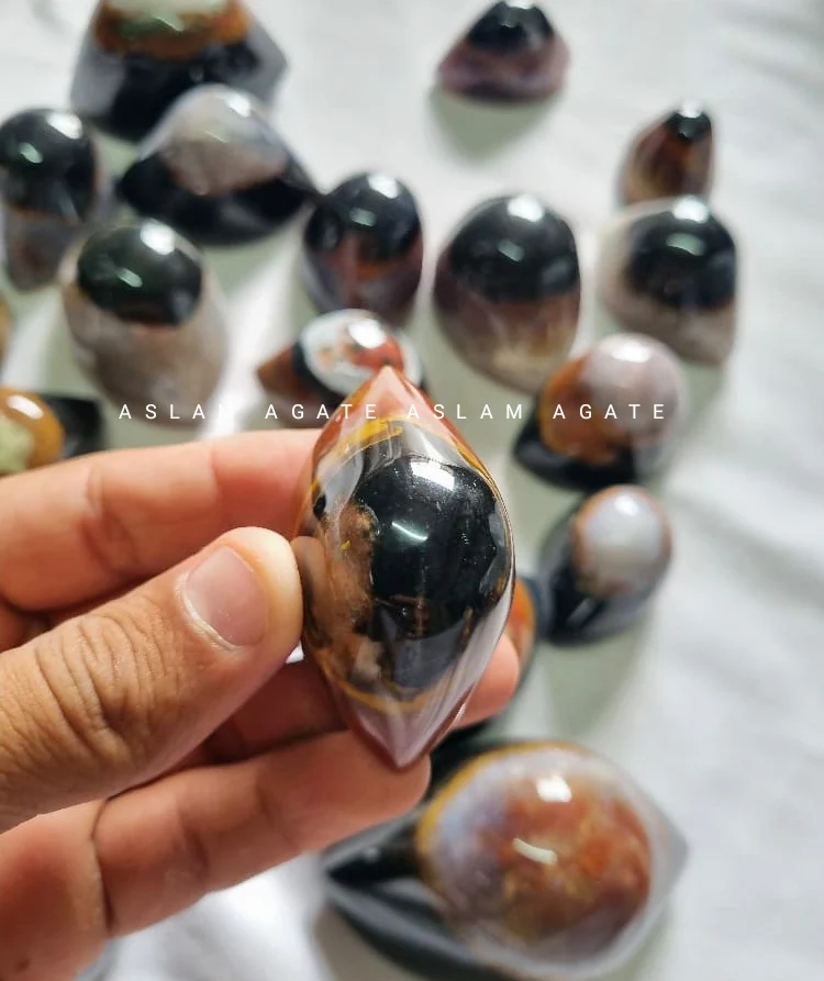 Best Quality Natural crystal gemstone Agate Shiva Eyes stone Wholesale Shiva Eyes  For Enhance Intuition ,Expanded Vision