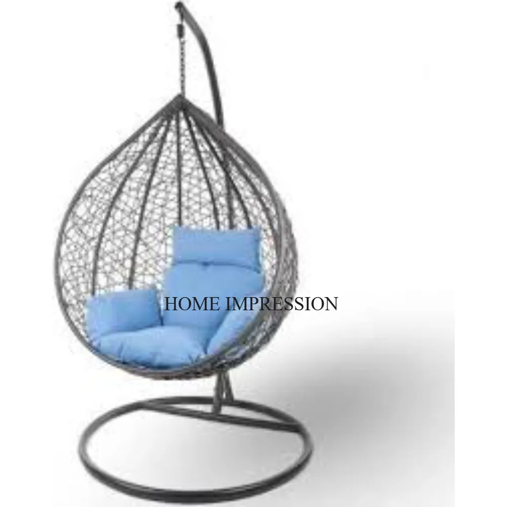 Beautiful Outdoor Metal Swing for Garden & Outdoor Seating With Classic Design & Durable Metal Construction for Long Lasting Use