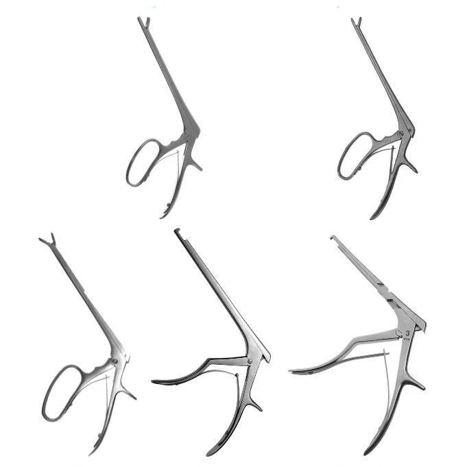 Ferris-smith intervertebral disc rongeurs kerrison cervical rongeur 17.8cm Schlesinger cervical rongeur thin tip