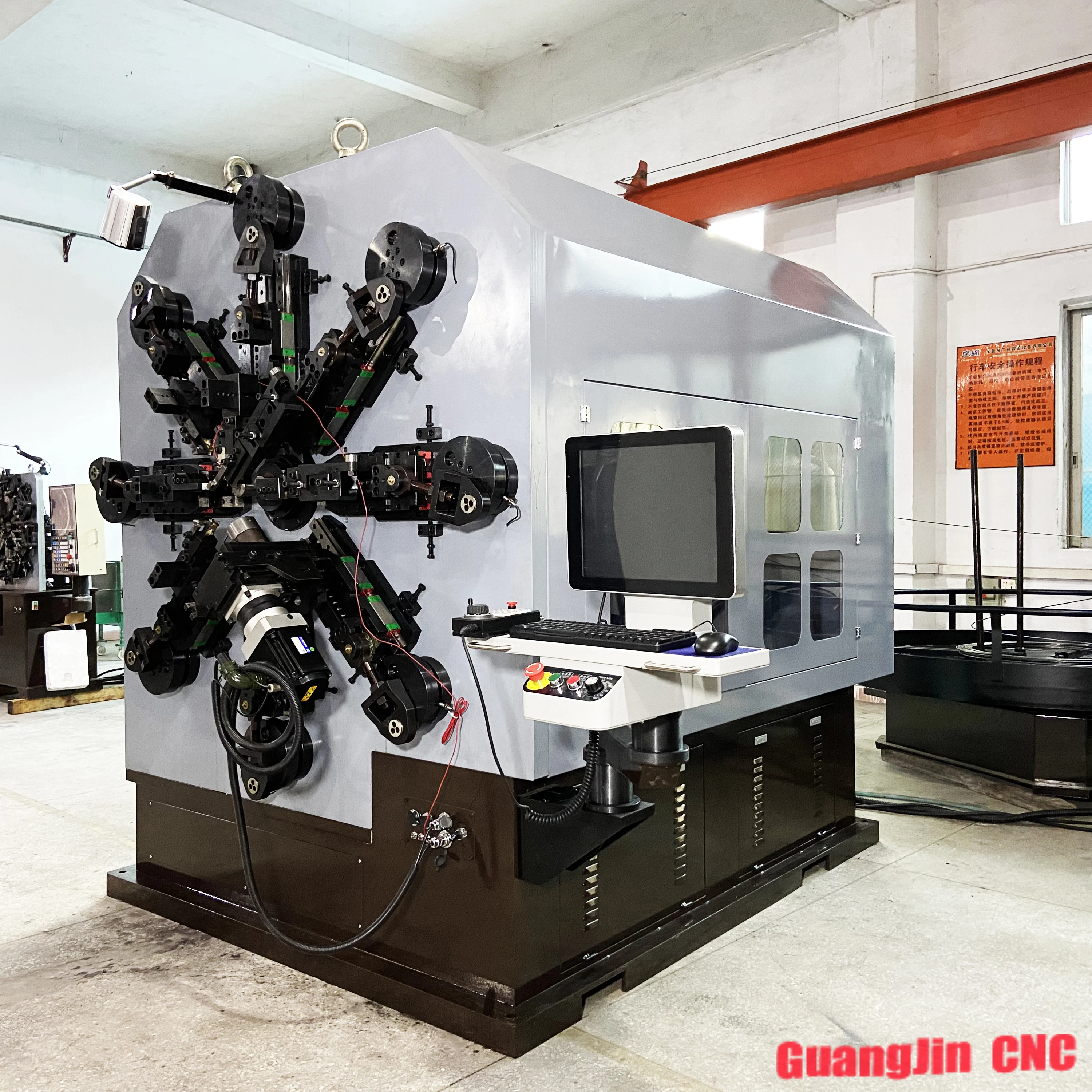 Heavy Duty Spring Making Machine Cloth Peg Packing Springs And Rake Tine Bike Saddle Frame And Springs