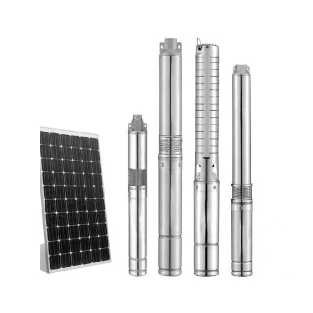 Latest Low Noise Technology Made Solar Power Submersible Pumps From India At Factory Price
