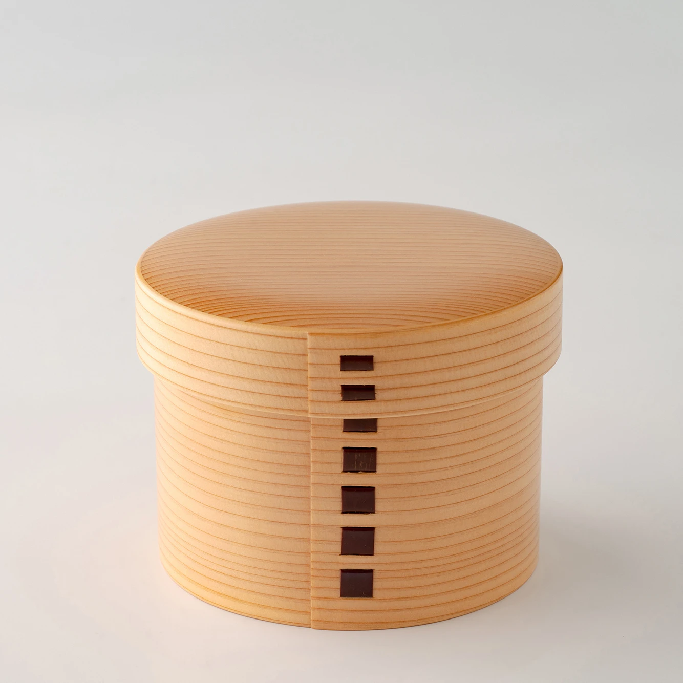 Japanese Bento Lunch Box Dual Tier Lunchbox Wooden Handmade Traditional High Quality Gift Made In Japan