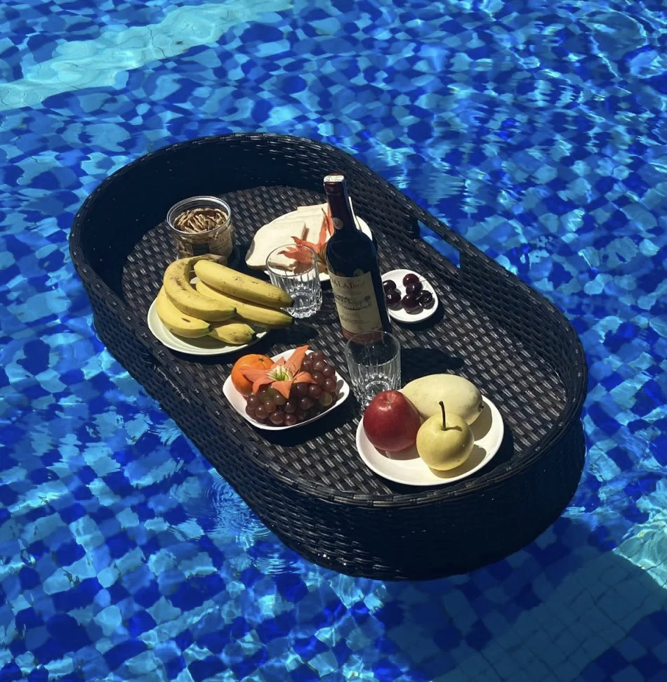 Floating Tray, Rattan Floating Breakfast Tray Made in Viet Nam