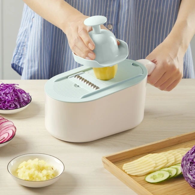 Hot choice Top selling Yoko multifunctional vegetable grater For kitchen Plastic Kitchenware Cabbage Grater Multi use BPA free