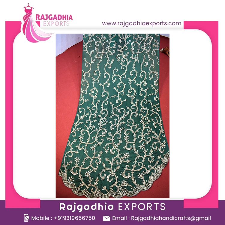 Somali  Dirac Set  Fabric Luxurious Top Classical Crystal Beads  Beaded Fabric Buy At Best Price