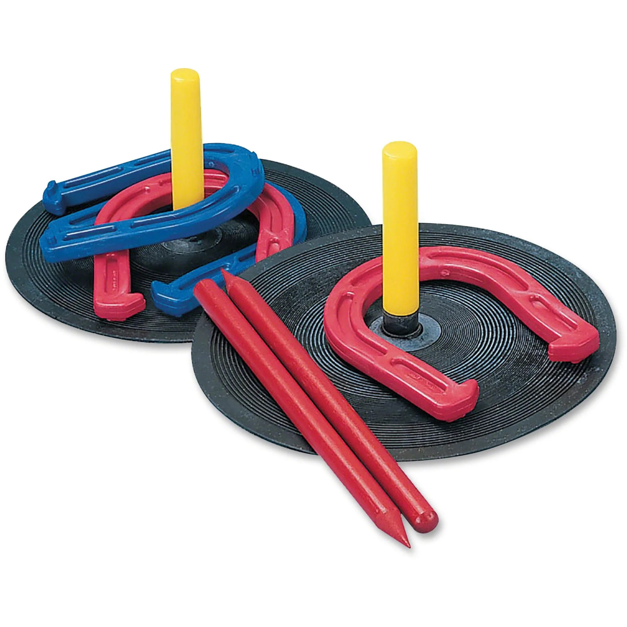 rubber horseshoe game set