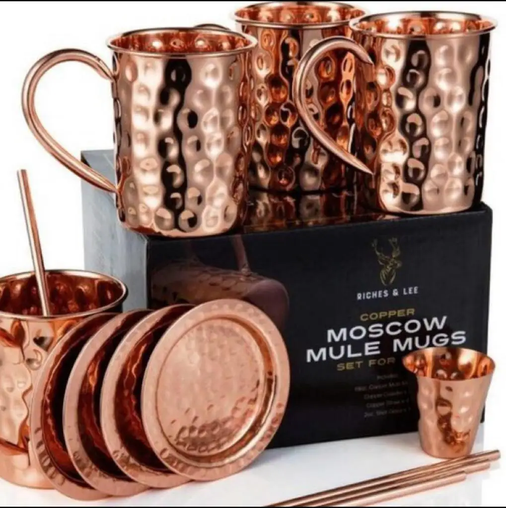 Premium Quality  Moscow Mule Mug Wine Mug 450 ml Cocktail Mug Copper Mule Mugs copper beer mug