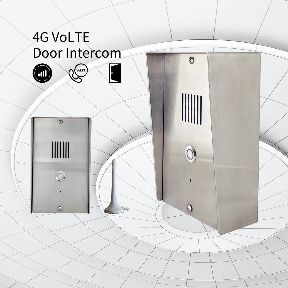 4G VoLTE  Wireless Audio Intercom with Remote Access Control