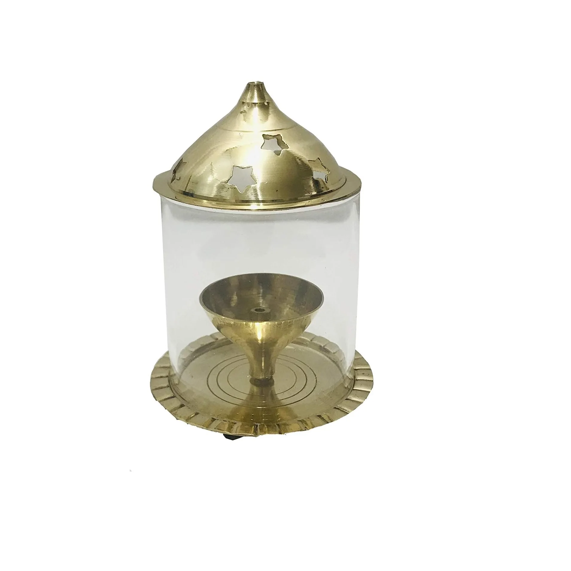 Puja Diwali Diya/Deepawali Deepak Oil Lamps Lantern Navratri Pooja Diya Engraved Christmas Gift Items Size- 5 inch