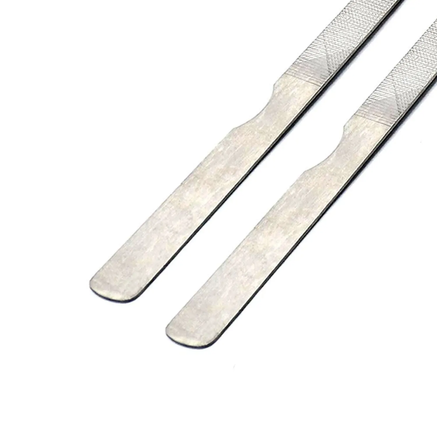 Manicure Finger Nail Accessories 4.5 Inch Triple Cut Stainless Steel Nail File Custom Made Wholesale Low Price