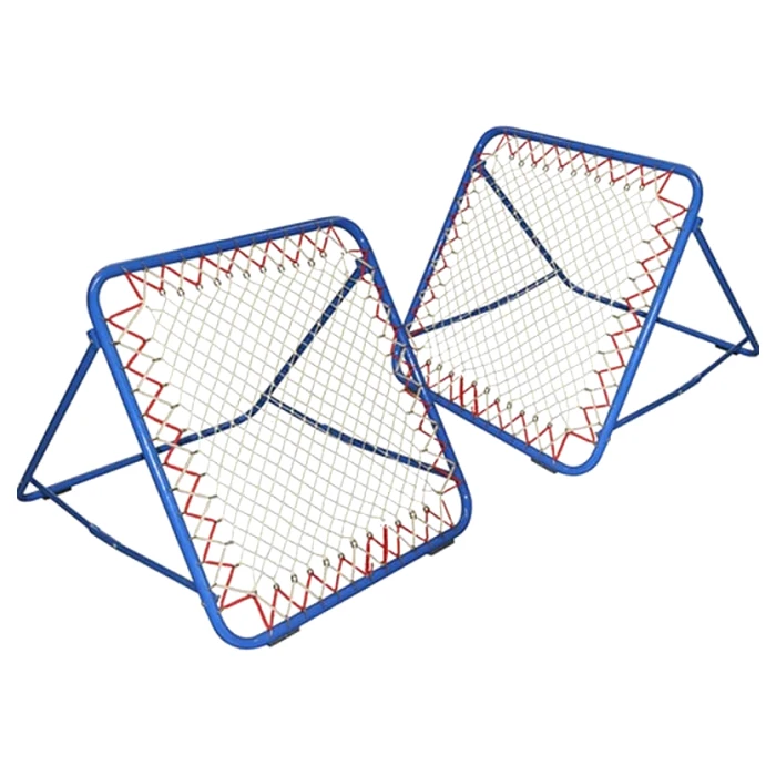 Double Trouble Rebound Net for Football and Netball Double sided Premium Quality Erratic rebound Bounce Training Aid Goalkeepers
