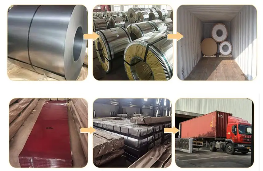 Galvanized Steel Sheet /Coil/Strip Roofing Sheets raw material