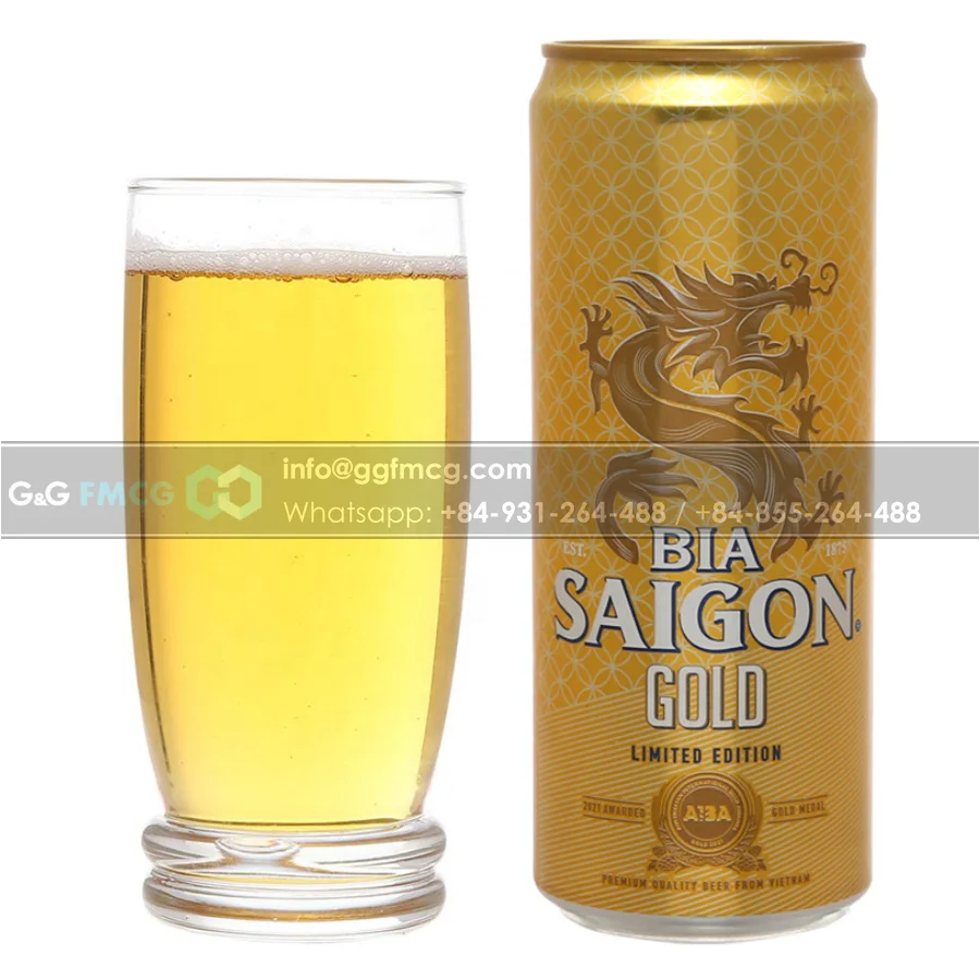Золотое пиво Saigon с их вкусными насыщенными легкими в употреблении ароматизаторами которые делают вас более сублимированными освежающими