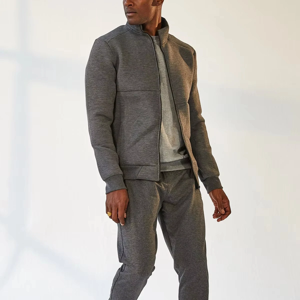 Men Winter Tracksuit High Quality 2 Piece Set Men Herren Baggy Sustainable Joggers Suits Set Tracksuits for Men With Zipper