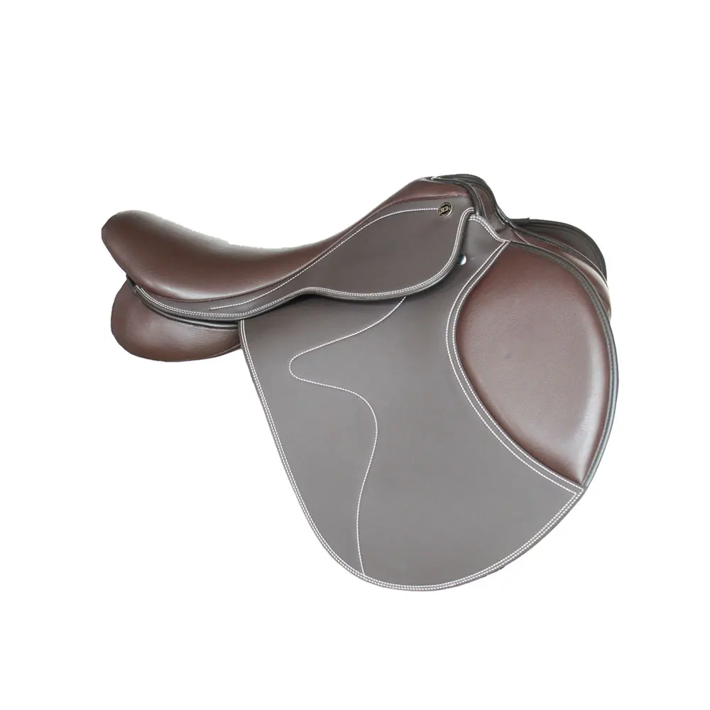 Great Quality Pakistan PU Leather Horse Saddle For Racing / Leather English Horse Saddle