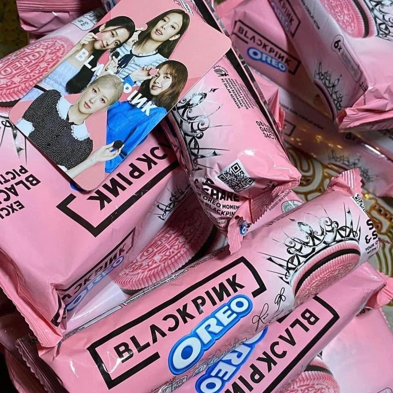 Wholesale Oreo  Blackpink Black Pink 123.5g  Series Limited Edition