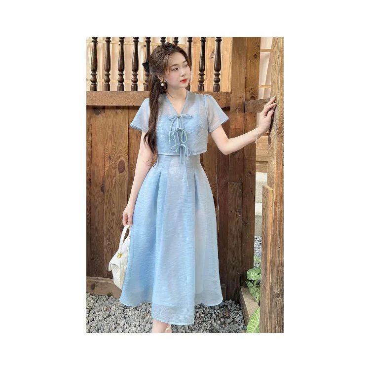 Elegant Casual Dresses Fast Delivery Comfortable For Women Clothing Luxury Design Customization Producer Vietnam Manufacturer