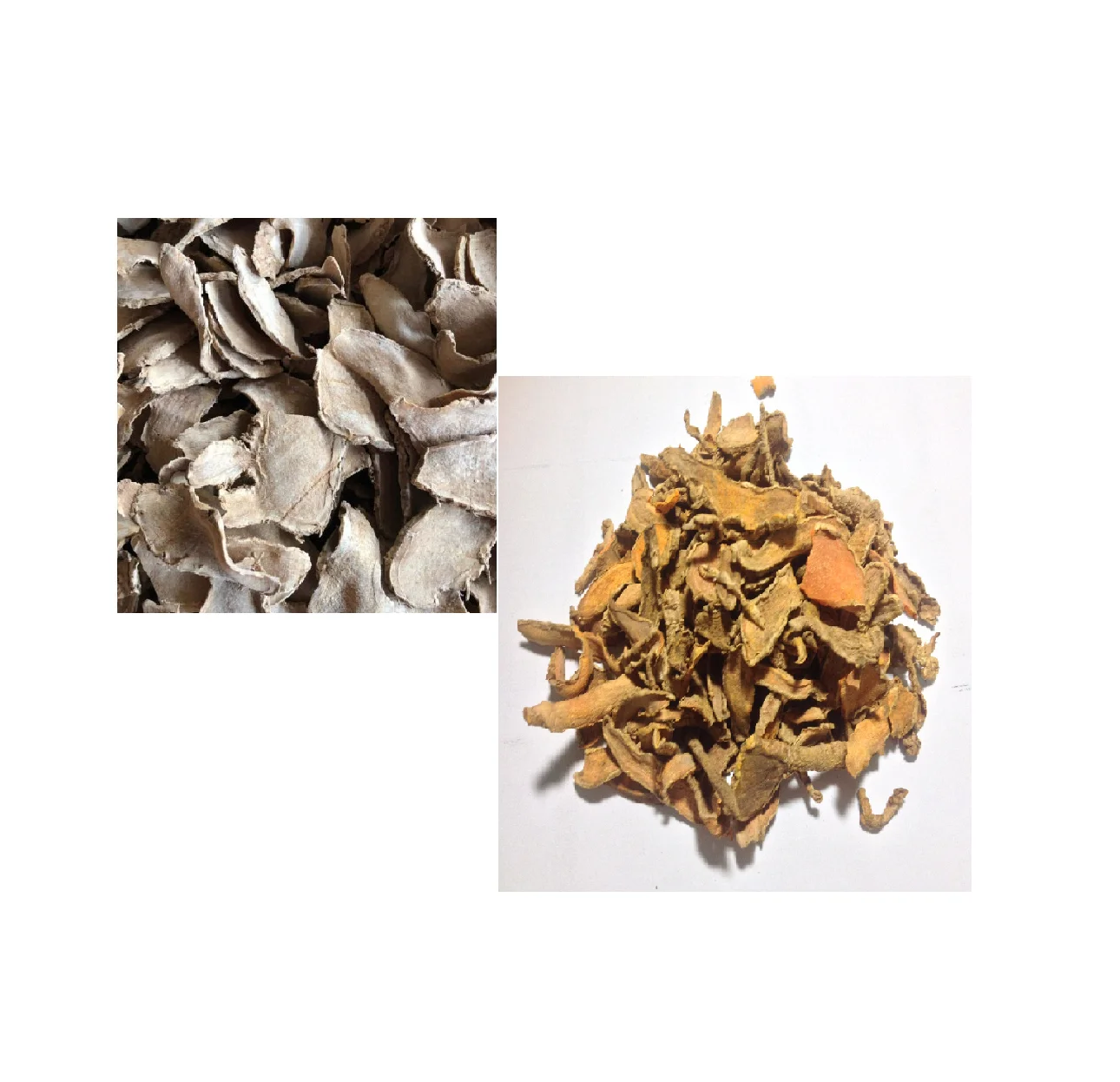 Top Quality Vietnam Origin 100% Organic Natural Ban Kan Sliced dried turmeric + sliced dried black sticky turmeric