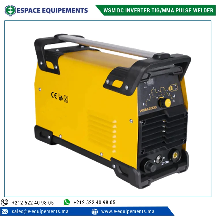 Superior Quality Excellent Performance Welding Equipment WSM Series DC Inverter TIG/MMA Pulse Welder at Best Price