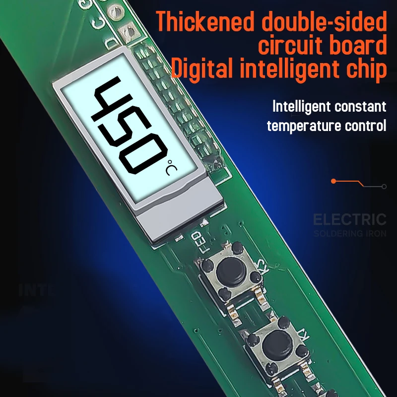 Adjustable Temperature Electric Soldering Iron 220V 110V90W Welding Solder Rework Station Heat Pencil Tips Repair Tools