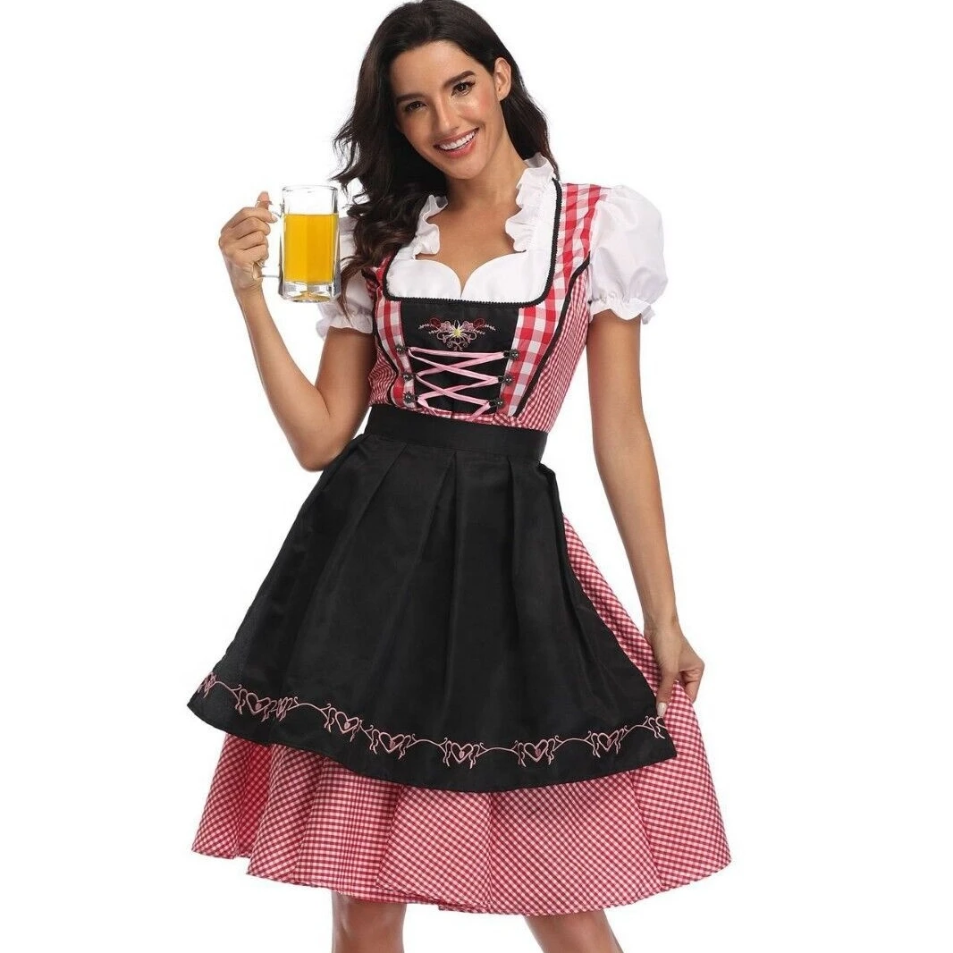 Лучшее качество trachten mode dirndl oktoberfest немецкое мини-dirndl традиционное баварское Платье