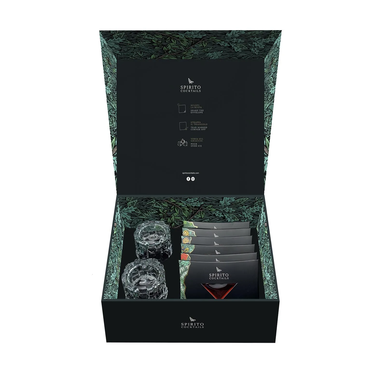 Elegant Ready to Drink Handracfted Cocktail Italian Quality with perfect tumbler perfect gift idea