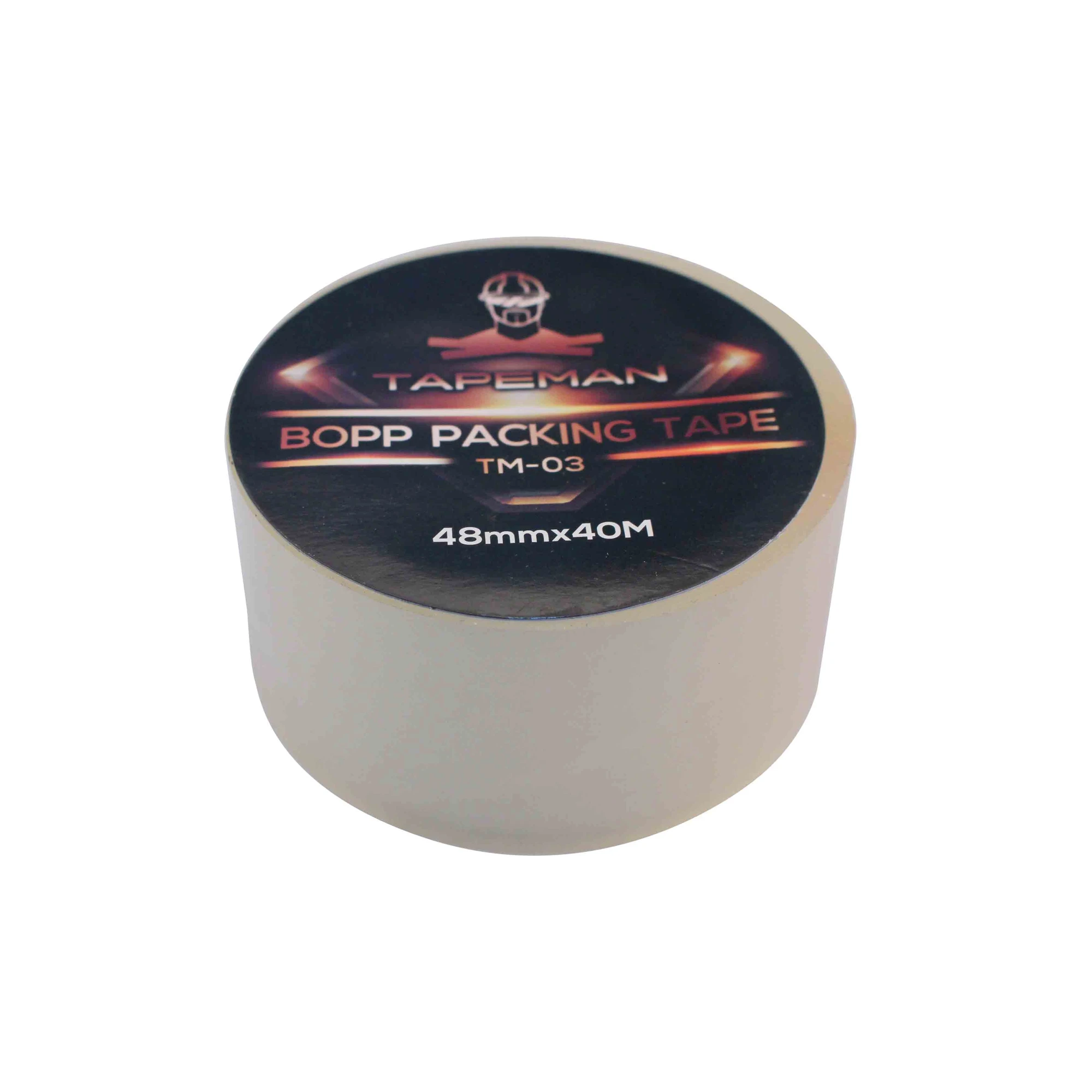 Free sample Cheap economically Custom Logo Brown Transparent clear Shipping Sealing Bopp Packing Tape For Bag Box