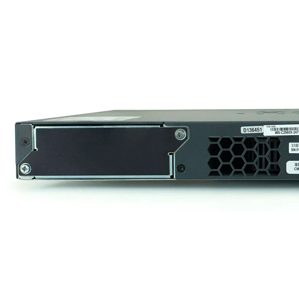 Used 2960-X Series 24 GigE 2x10G SFP+ LAN Base WS-C2960X-24TD-L Ethernet 10/100/1000 Ports Uplink Interfaces Network Switch