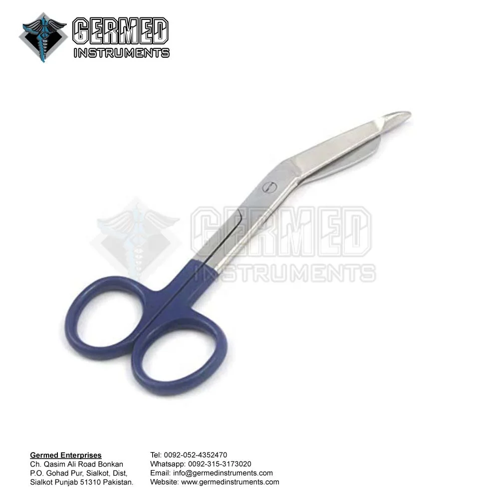 Made in Pakistan Manufacturer Supplier Medical Lister Bandage Nurse Scissors Pink Coated For Hospitals By GERMED ENTERPRISES