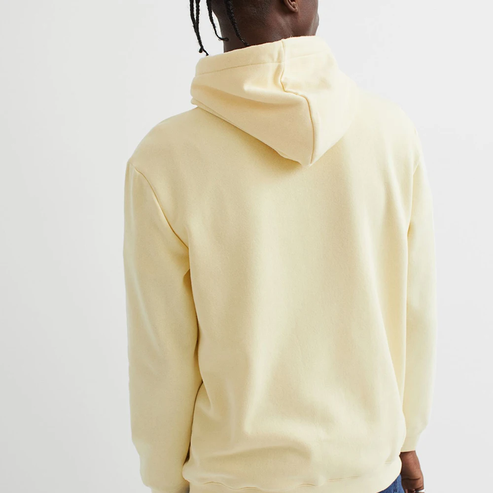 Black Mens Hoodies Heavy weight Boys 100% Cotton Blank Unisex Sweatshirt Oversize Printed Custom Logo Hoodie