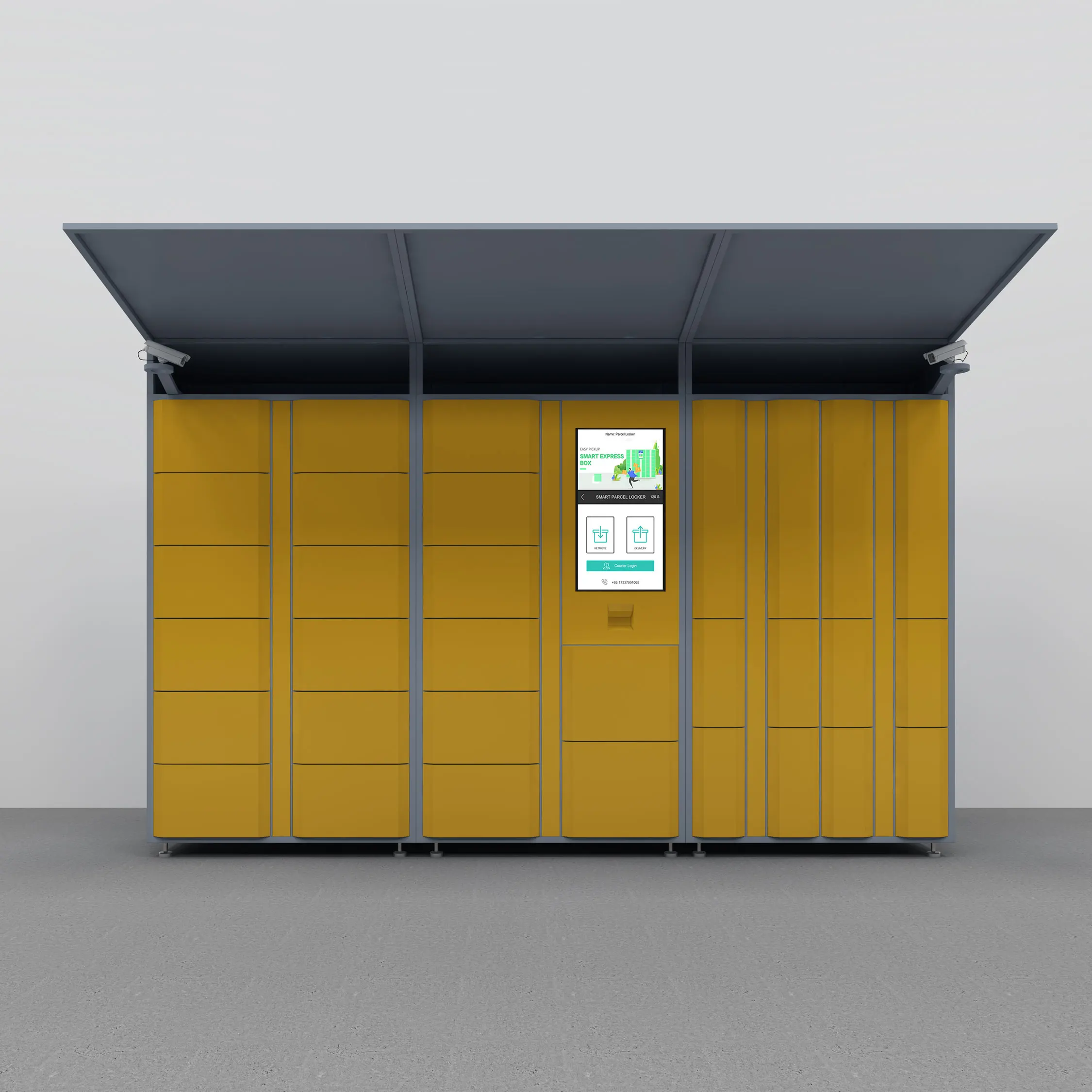 Logistics Software Support Smart Parcel Lockers for Express Company