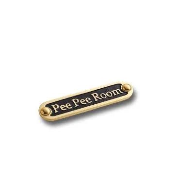 Best Exit Signs Plate Custom Brass Door Sign Plate For Toilet Bathroom Sign Plate Customization Available and customized size