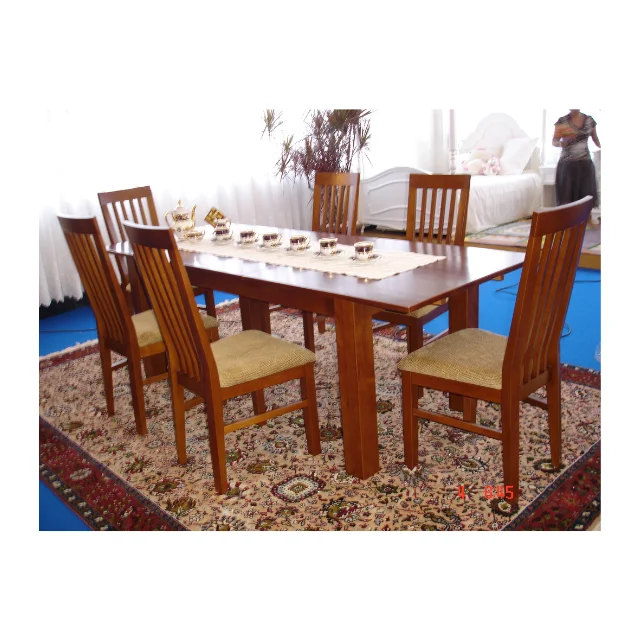 Dinning Table Set Competitive Price With 4 6 8 Chairs Dining Room Furniture Table Dining Room Luxury From Vietnam Manufacturer