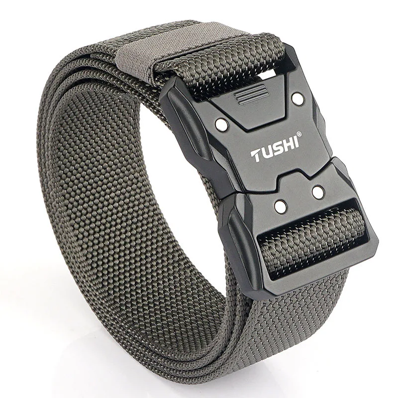 Camouflage Outdoors Nylon security Tactical Belts For Men Tactical War Belt