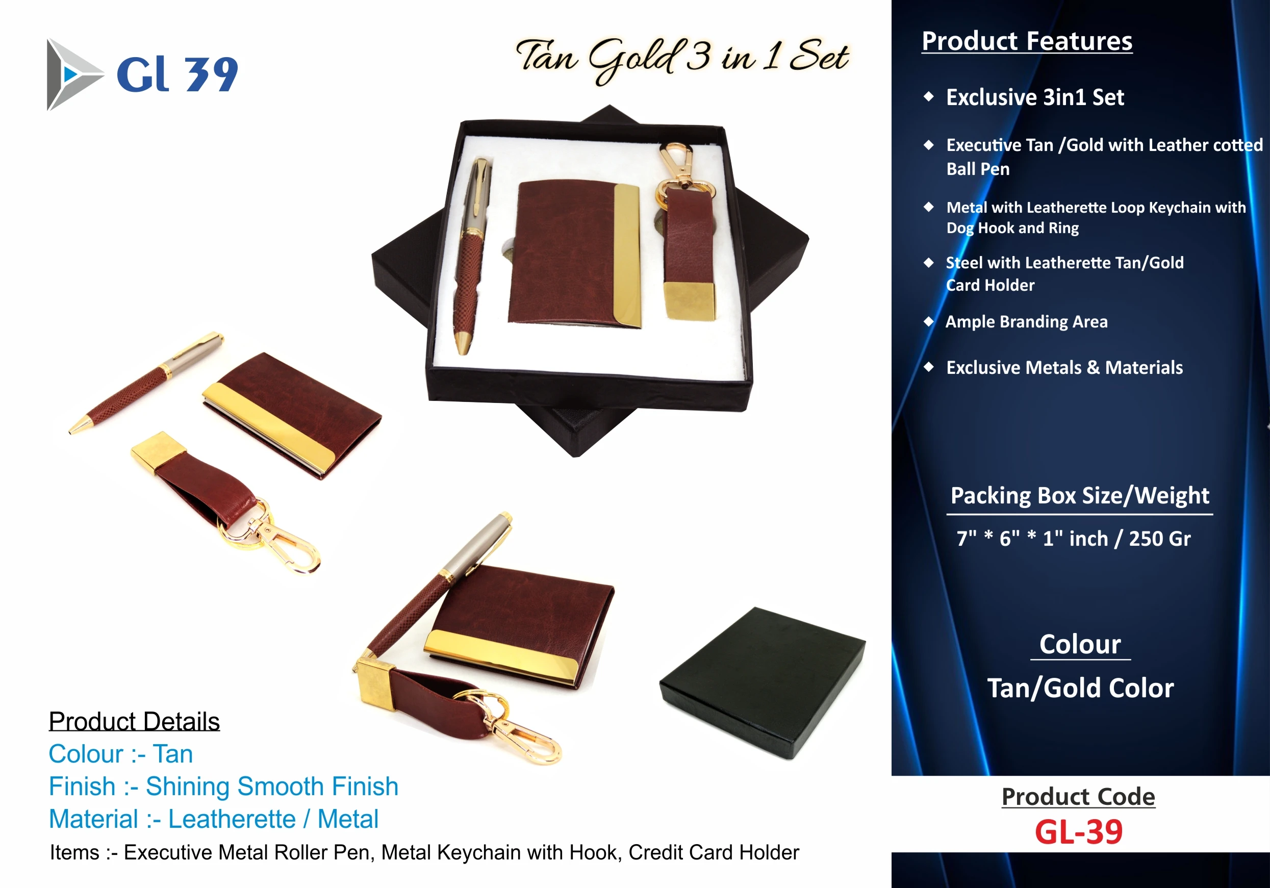 Best Sale Corporate Promotional Gifts For Employee Key Chain Pen Combo Pack Customized Credit Card Holder and Pen For Men Women