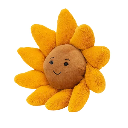 High Grade Soft Stuffed Sunflower Toy for Children Premium Quality Cute PP Filling Low Price Gift! Buy Now!