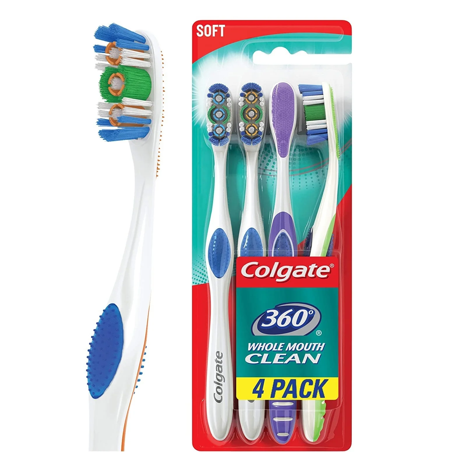 Colgate extra Clean Toothbrush super soft toothbrush.