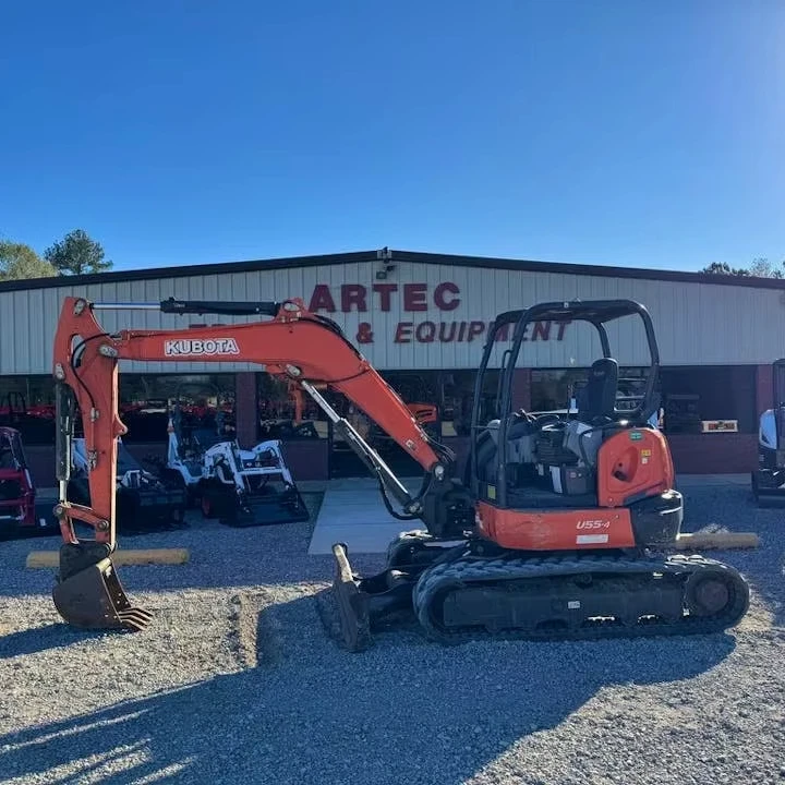 2018 Kubota U55-4 Mini Excavator Used Machine with Powerful Engine Gear Gearbox Designed for Job Efficiency and Versatility