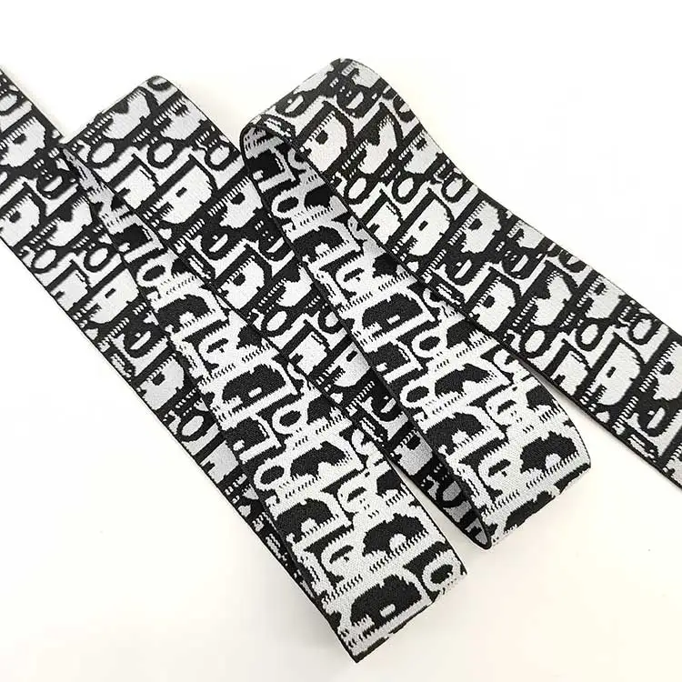 Elastic Waist Band Breathable Stretchable Edge Band Gross Band Tape Polyester Crochet Headgear Webbing