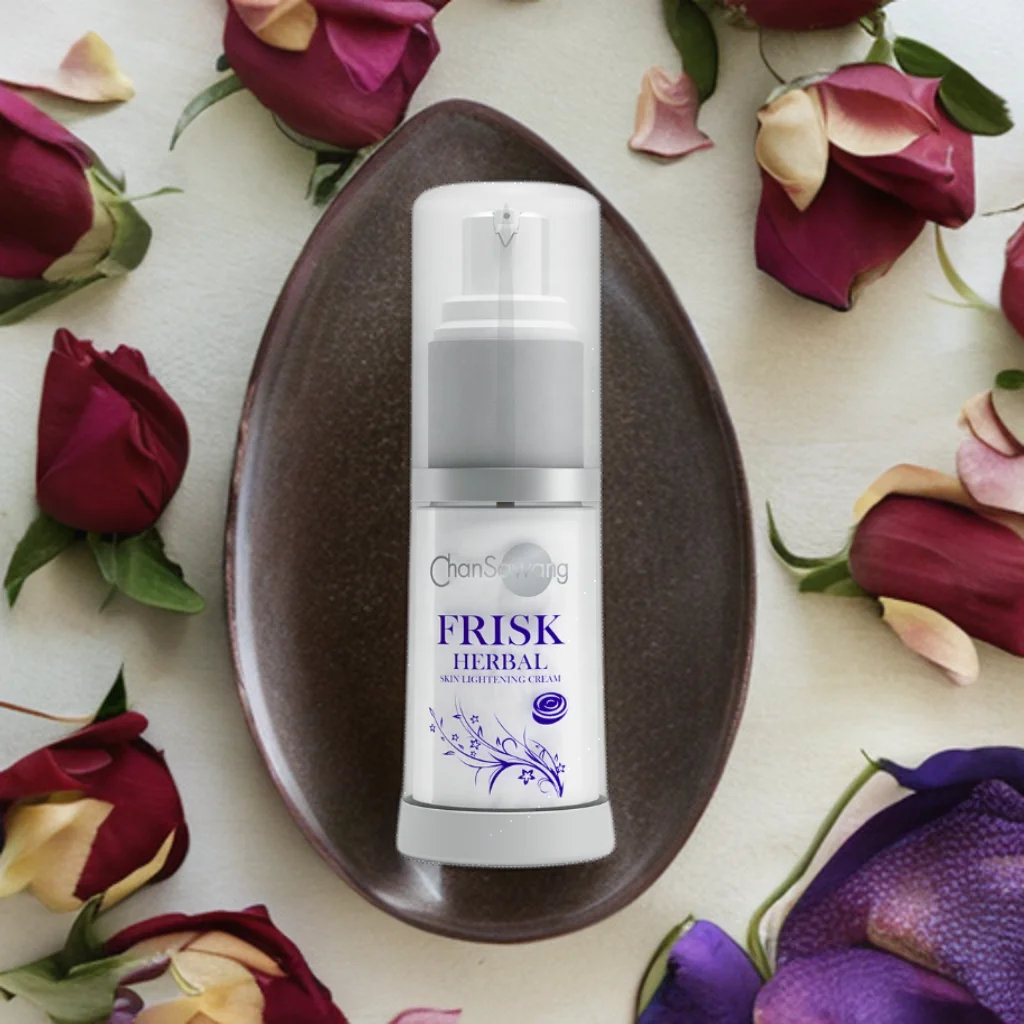 Kojic Acid Face Cream for Skin Whitening with Ferulic Acid & Vitamin E Frisk Herbal Premium Skincare Thailand Beauty Products