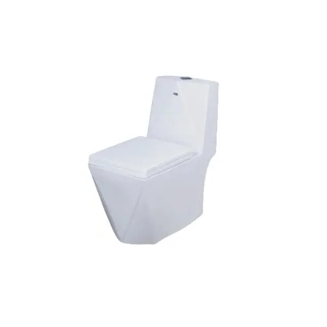 Luxury Home and Hotel Sanitary Ware Diamond Patterned Ceramic One Piece Toilet Seats for Sale at Lowest Prices