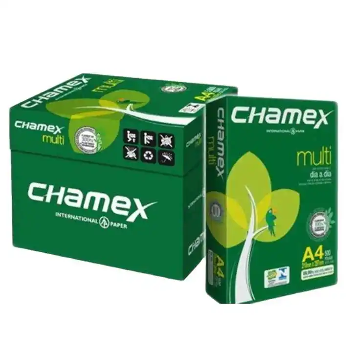 Good Quality Russia Chamex A4 Copy Paper 80Gsm, 75GSM / Chamex Copier Papel Available in Bulk Fresh Stock at Wholesale Price