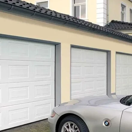 Деревянная дверь гаража 12X7