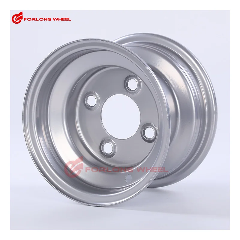 FORLONG Custom design Rims OEM 12inch steel Commercial Wheels Golf Cart Wheels